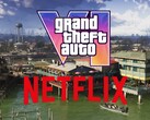 Banner for the GTA 6 Netflix Extended Look shown with Grassrivers