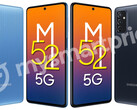 Is this the Galaxy M52? (Source: MySmartPrice)