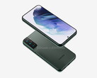 Samsung Galaxy S22 Plus renders. (Source: OnLeaks x 91Mobiles)