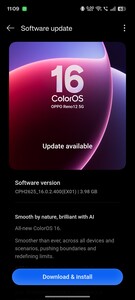 Reno 12 5G with ColorOS 16 (Image source: u/Choice-Gene1363 via Reddit)