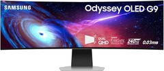 The Samsung Odyssey OLED G93SC has one DisplayPort 1.4 and a single HDMI 2.1 out for video output. (Image source: Samsung)