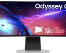 The Samsung Odyssey OLED G93SC has one DisplayPort 1.4 and a single HDMI 2.1 out for video output. (Image source: Samsung)