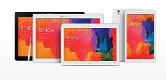 Samsung Galaxy Note Pro and Tab Pro Android KitKat tablets with up to WQXGA resolution