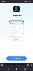 The app is only available via the web