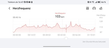 Honor Watch 5 Ultra: Heart rate measurement