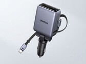 Ugreen's car charger turns a 12V port into a multi-charging hub.