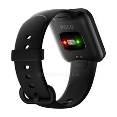 The POCO Watch is a re-branded Redmi Watch 2. (Image source: @OnLeaks & Digit.In)