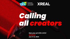 XREAL hypes its CES 2024 presence. (Source: XREAL)