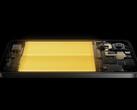 Xiaomi is once again tipped to release Redmi Note 17 series phones with 10,000mAh batteries. Pictured: a promo picture showing the battery of Poco X7 Pro.