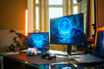 Driving the 240 Hz QHD panel on the Alienware AW2726DM doesn't require top-tier desktop hardware, making it an accessible high-speed upgrade for gaming laptops.