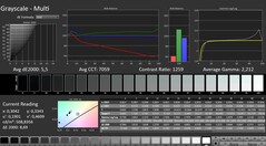 CalMAN: Grayscale (DCI-P3)