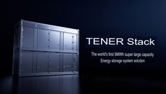 The Tener Stack 9 MWh energy storage system. (Image source: CATL)