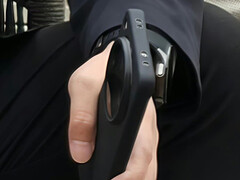 An alleged shot of the Find X8 Ultra in a protective case. (Image source: Weibo via TECH INFO)