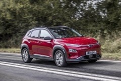 The Hyundai Kona, an electric SUV. (Source: ETNews)