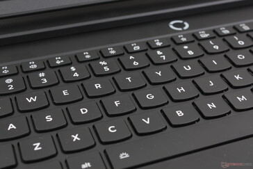 Simple membrane keys are firmer and more comfortable than on most ultrathin laptops