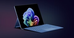 The ARM-based Surface Pro features up to a 12-core Snapdragon Elite X chip, rivals Apple&#039;s M-series MacBooks. (Source: Microsoft)