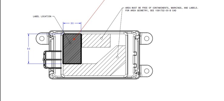 Tesla's radar FCC label filing