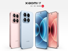 Xiaomi sells the Xiaomi 17 in several colours within China. (Image source: Xiaomi)