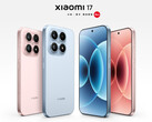 Xiaomi sells the Xiaomi 17 in several colours within China. (Image source: Xiaomi)