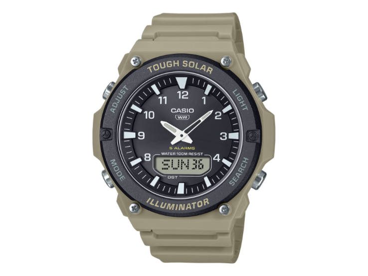 The Casio AQ-S820W-5AV watches (pictured) has yet to launch in Europe. (Image source: Casio)