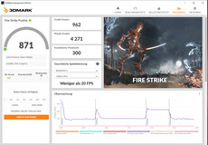 Fire Strike (on battery power)