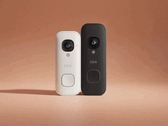The Blink 2K+ Video Doorbell in black and white colorways
