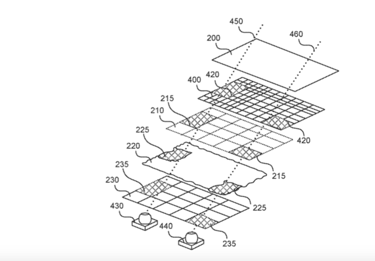 One of the technical drawings from the Essential-filed patent. (Source: TechCrunch)