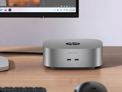 The OmniDesk Mini currently starts at $1,089.99 on Best Buy. Pictured: a promo picture showing the front of the mini PC.