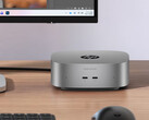 The OmniDesk Mini PTL currently starts at $1,089.99 on Best Buy. Pictured: a promo picture showing the front of the mini PC.