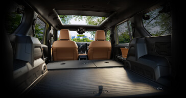 Practical and spacious: The Jeep Recon offers a cargo area of up to 1,866 liters. The front frunk holds an additional 84 liters. (Image source: Jeep)
