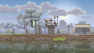 Pictured: A gameplay screenshot from Kingdom: New Lands.