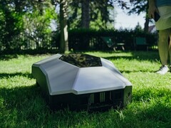 The Lawna robot lawn mower uses visual AI technology rather than the traditional boundary wire. (Image source: Lawna)