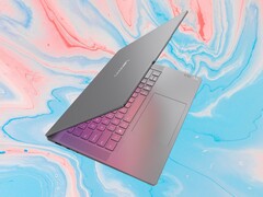 Despite featuring a 15.3-inch panel, the Lenovo Yoga Slim 7i Aura Edition is pretty lightweight at 1.5 kg (3.39 lbs.). (Image source: Lenovo, Unsplash, edited)