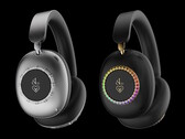 The Loewe Ice Diamond (left) and Noir Rainbow (right) are ultra-luxury, bejeweled headphones made in collaboration with Jacob & Co. (Image source: Loewe)