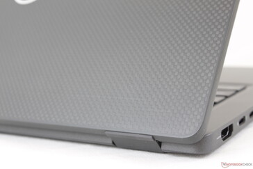 Surface texture is soft and slightly bumpy in contrast to the smooth aluminum alternative
