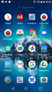 Default app drawer