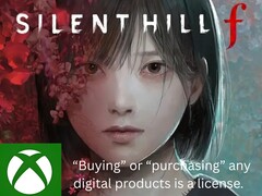 Silent Hill f Xbox game listing with ownership disclaimer (Image source: Xbox gaming with edits)