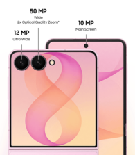 Z Flip8 camera details