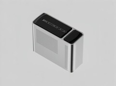 The new Colorful Smart 900 AI gaming mini PC boasts AMD&#039;s latest Ryzen AI Max+ 395 Strix Halo APU. (Image source: TechPowerUp)