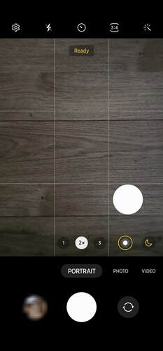 Samsung's new 2x portrait mode in action. (Image source: @UniverseIce)