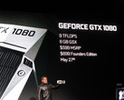 Nvidia CEO Jen-Hsun Huang proudly presents his new baby