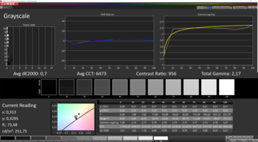 CalMAN: Grayscale - calibrated