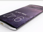 A concept rendering of a curved iPhone 8. (Source: TechConfigurations)
