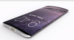 A concept rendering of a curved iPhone 8. (Source: TechConfigurations) A concept rendering of a curved iPhone 8. (Source: TechConfigurations)