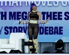Megan Thee Stallion at DreamCon's "Power & Creativity" fireside chat. (Image source: Michael Wyk - Houston Chronicle)