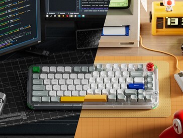 Nuphy kick75 hybrid-profile wireless mechanical keyboard. (Image source: NuPhy - edited)