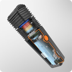 The Veazy has a hybrid conduction+convection heater that's isolated from the air path (Image source: S&B)