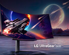 The UltraGear OLED 45GS96QB is VESA DisplayHDR 400 True Black certified, 45GR95QE pictured. (Image source: LG)