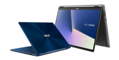 The Asus ZenBook Flip 13 and ZenBook Flip 15. (Source: Asus)