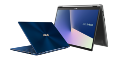 The Asus ZenBook Flip 13 and ZenBook Flip 15. (Source: Asus)